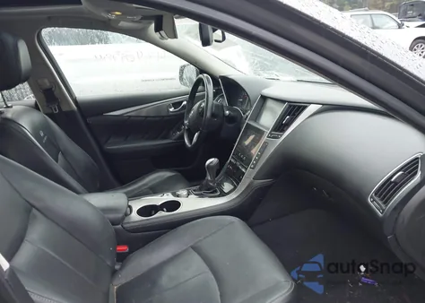 2014 Infiniti Q50 Premium from USA, damaged, VIN JN1BV7AR3EM690233